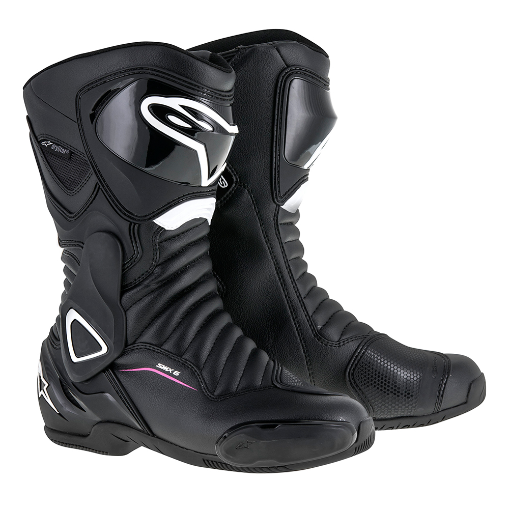 Alpinestars Alpinestars Stella SMX 6 v2 Boot Drystar Black White & Fuchsia